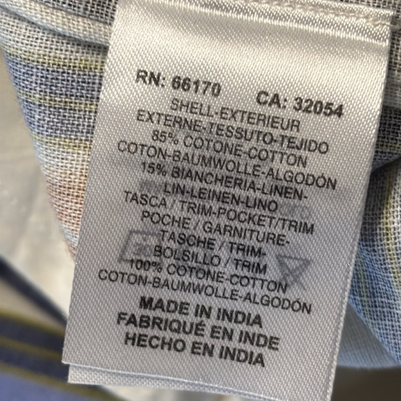 NOT 4 SALE Ollari Anthropologie Ikat Print Wide Leg Pom Pom Embellishment Pants - Picture 15 of 16